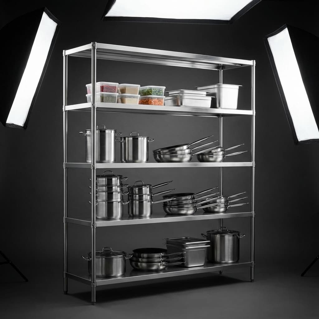 4-Tier Shelving Unit
